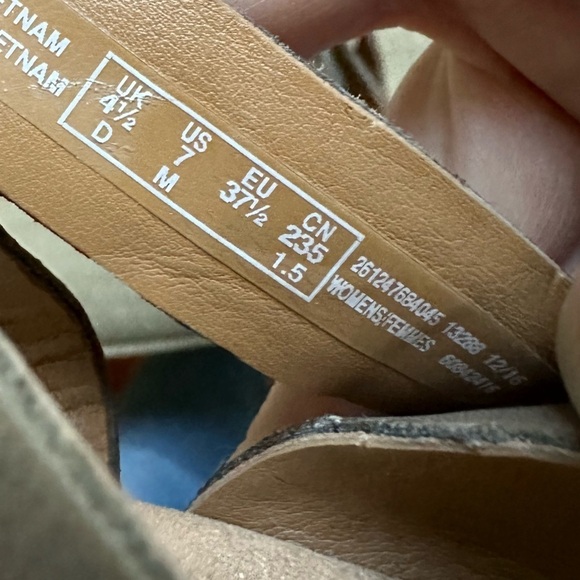 Clarks Women's Helio Mindin Cork Wedge Open Toe Strappy Lace Up Sandals - Picture 12 of 14